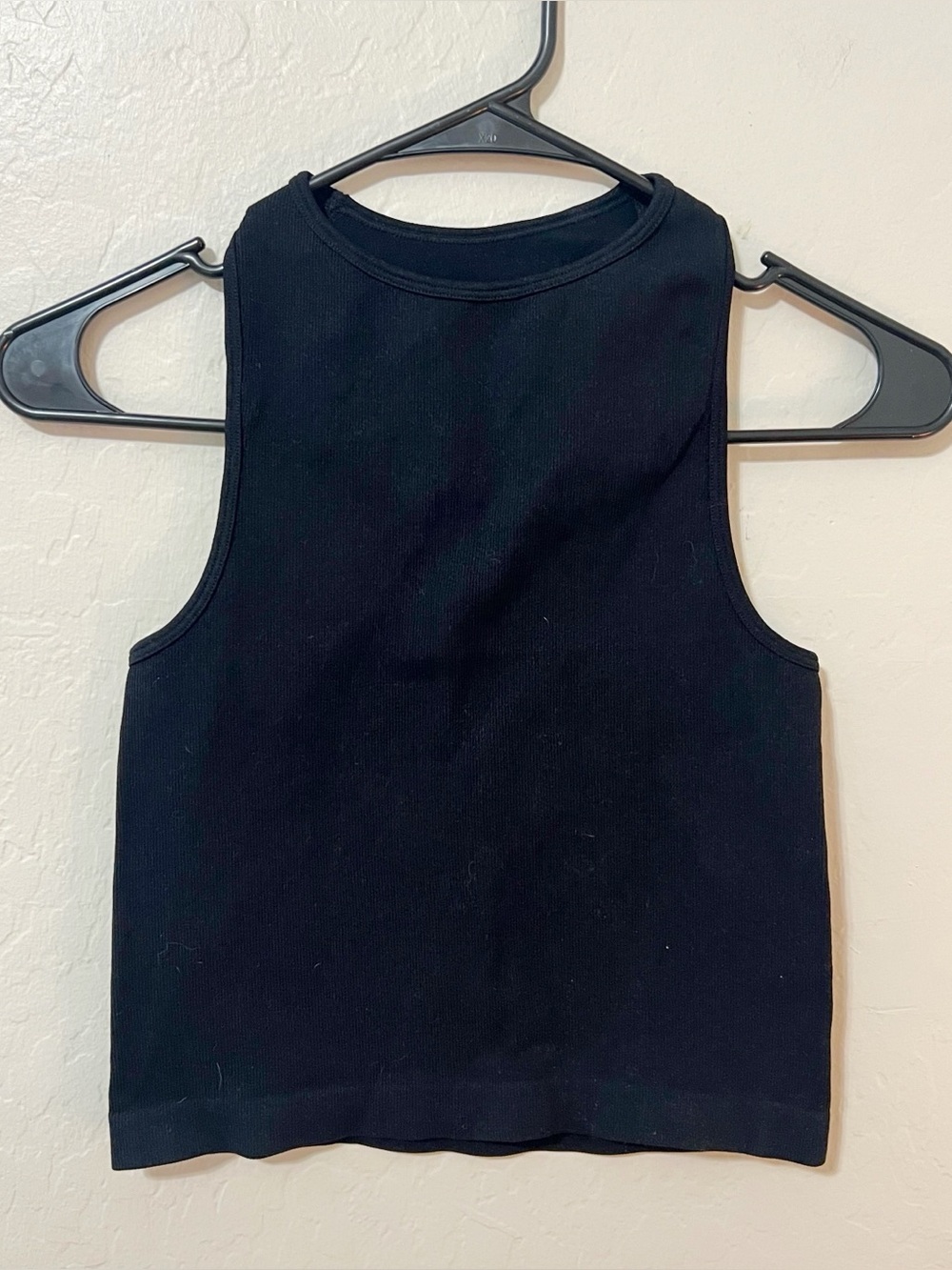 Intimately Free People Black Ribbed Tank Top
